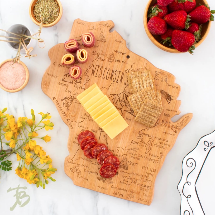 Destination Wisconsin Cheese Board - $30